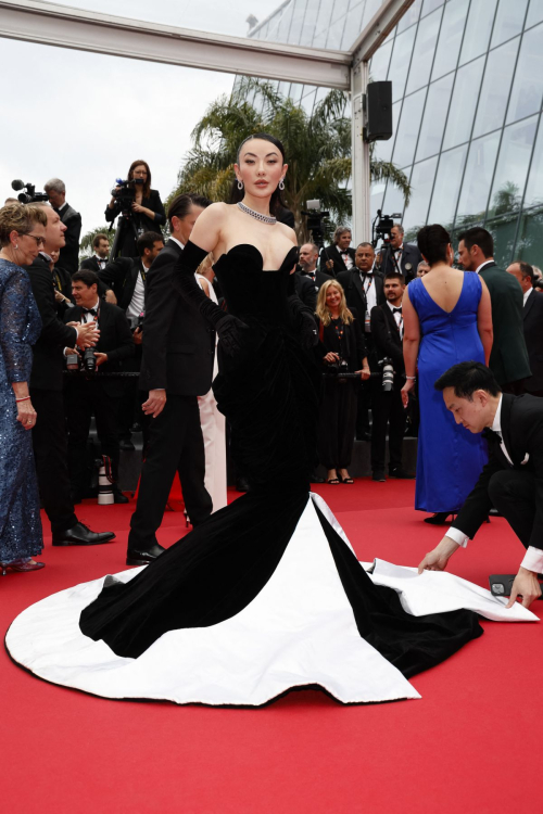 Jessica Wang at The Apprentice Premiere at 77th Annual Cannes Film Festival