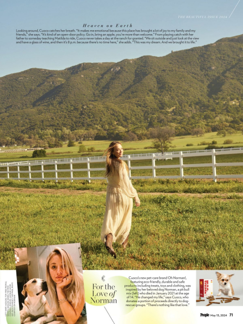 Kaley Cuoco in People Magazine The Beautiful Issue 2024 Photoshoot 1