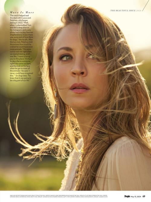 Kaley Cuoco in People Magazine The Beautiful Issue 2024 Photoshoot 5