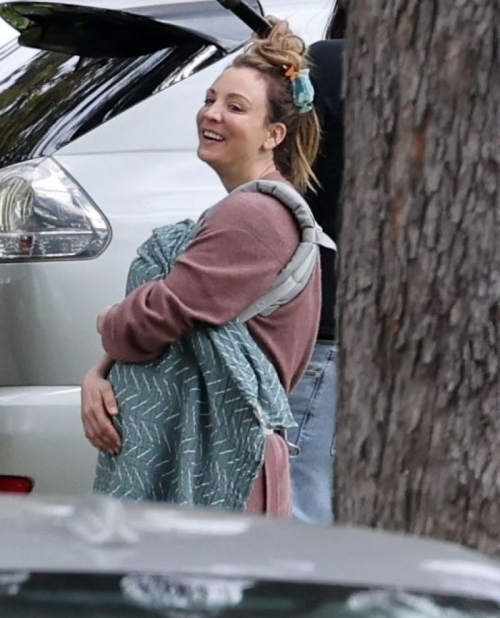 Kaley Cuoco On Set for Based on a True Story Season 2 in Los Angeles