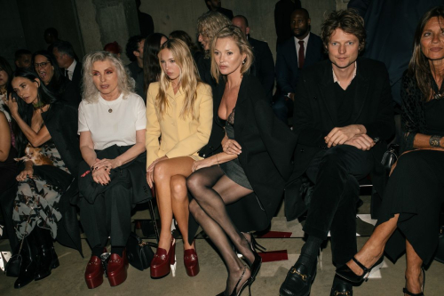 Kate and Lila Grace Moss at Gucci Cruise 2025 Fashion Show Tate Modern London 4