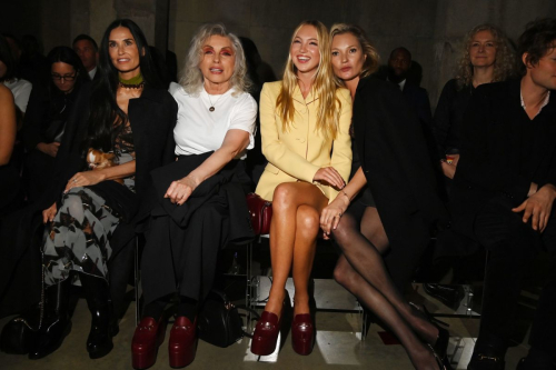 Kate and Lila Grace Moss at Gucci Cruise 2025 Fashion Show Tate Modern London 6