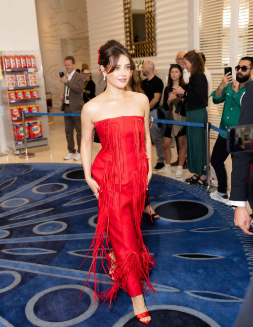 Katherine Langford at Hotel Martinez at 77th Cannes Film Festival 2