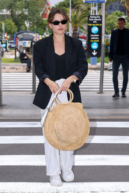 Katherine Langford Leaves 77th Cannes Film Festival at Nice Airport 5