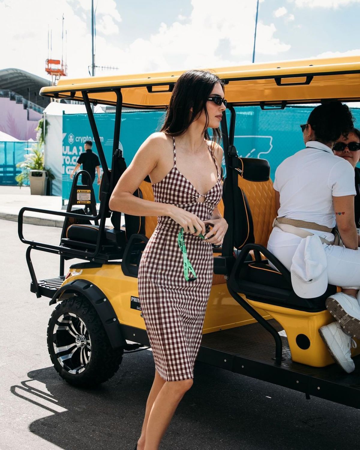 Kendall Jenner at F1 Academy Practice in Miami