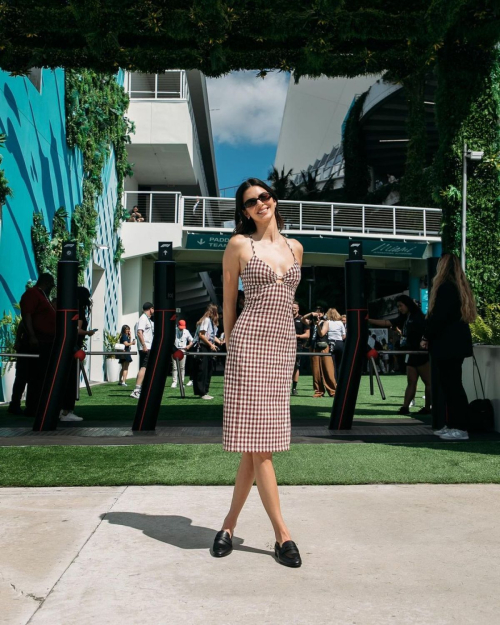 Kendall Jenner at F1 Academy Practice in Miami 3