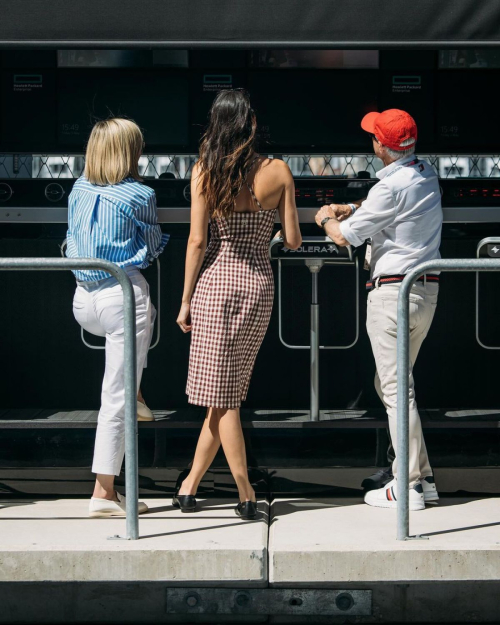 Kendall Jenner at F1 Academy Practice in Miami 4