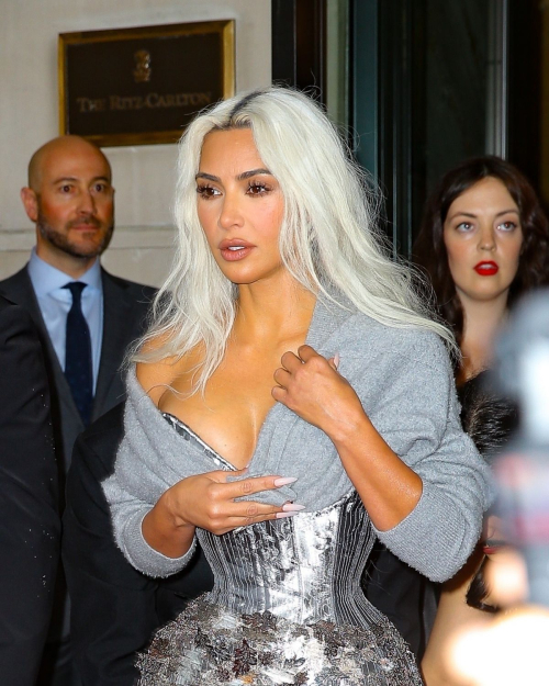 Kim Kardashian Arrives at 2024 Met Gala in New York 5