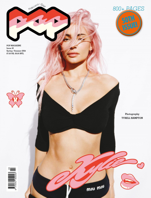 Kylie Jenner for POP Magazine Issue 50 Spring/Summer 2024