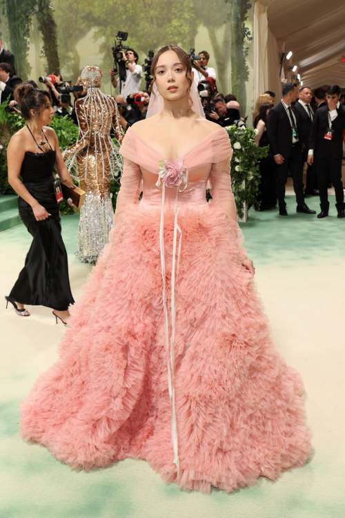 Laufey at Met Gala Sleeping Beauties Celebration in New York