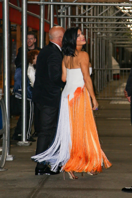 Lauren Sanchez Arrives at Met Gala Afterparty in New York 1