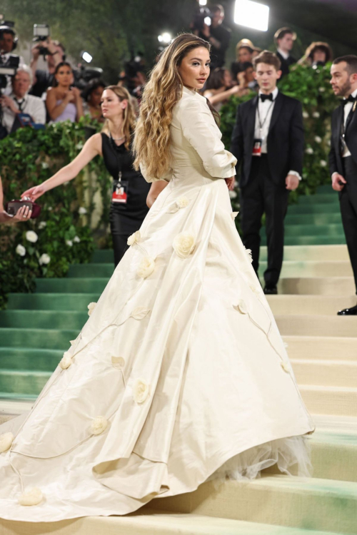 Madelyn Cline at Met Gala Celebrating Sleeping Beauties in New York