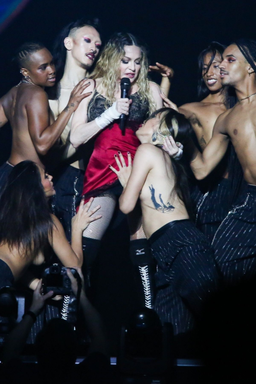 Madonna Performs at Copacabana Beach in Rio de Janeiro 1