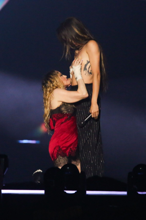 Madonna Performs at Copacabana Beach in Rio de Janeiro 2