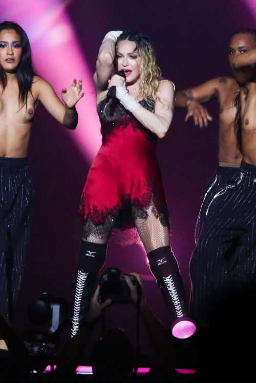 Madonna Performs at Copacabana Beach in Rio de Janeiro 3