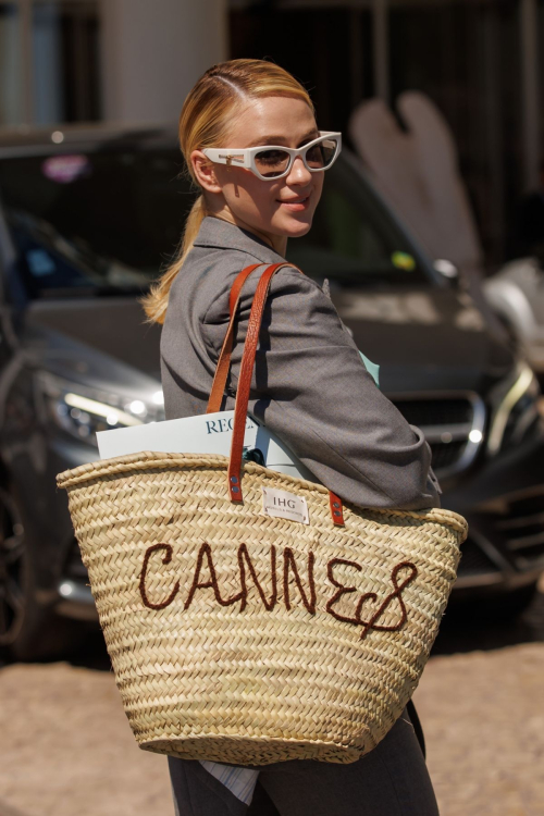 Maria Bakalova Arrives at Hotel Martinez in Cannes 1