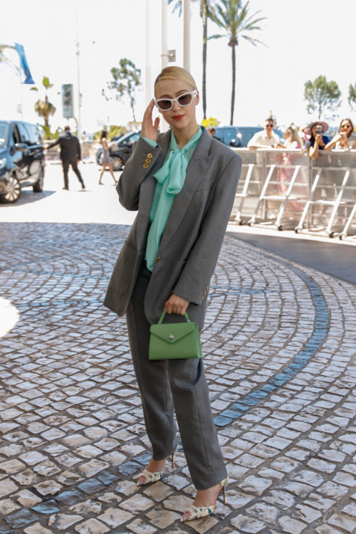 Maria Bakalova Arrives at Hotel Martinez in Cannes 3