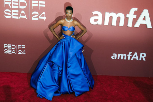 Maria Borges at amfAR Gala at 77th Cannes Film Festival