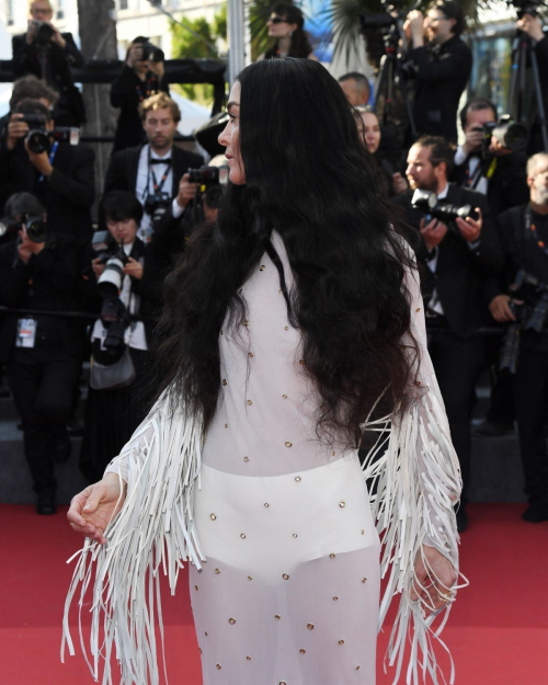 Mariacarla Boscono at The Count of Monte Cristo Premiere at 77th Cannes Film Festival 1