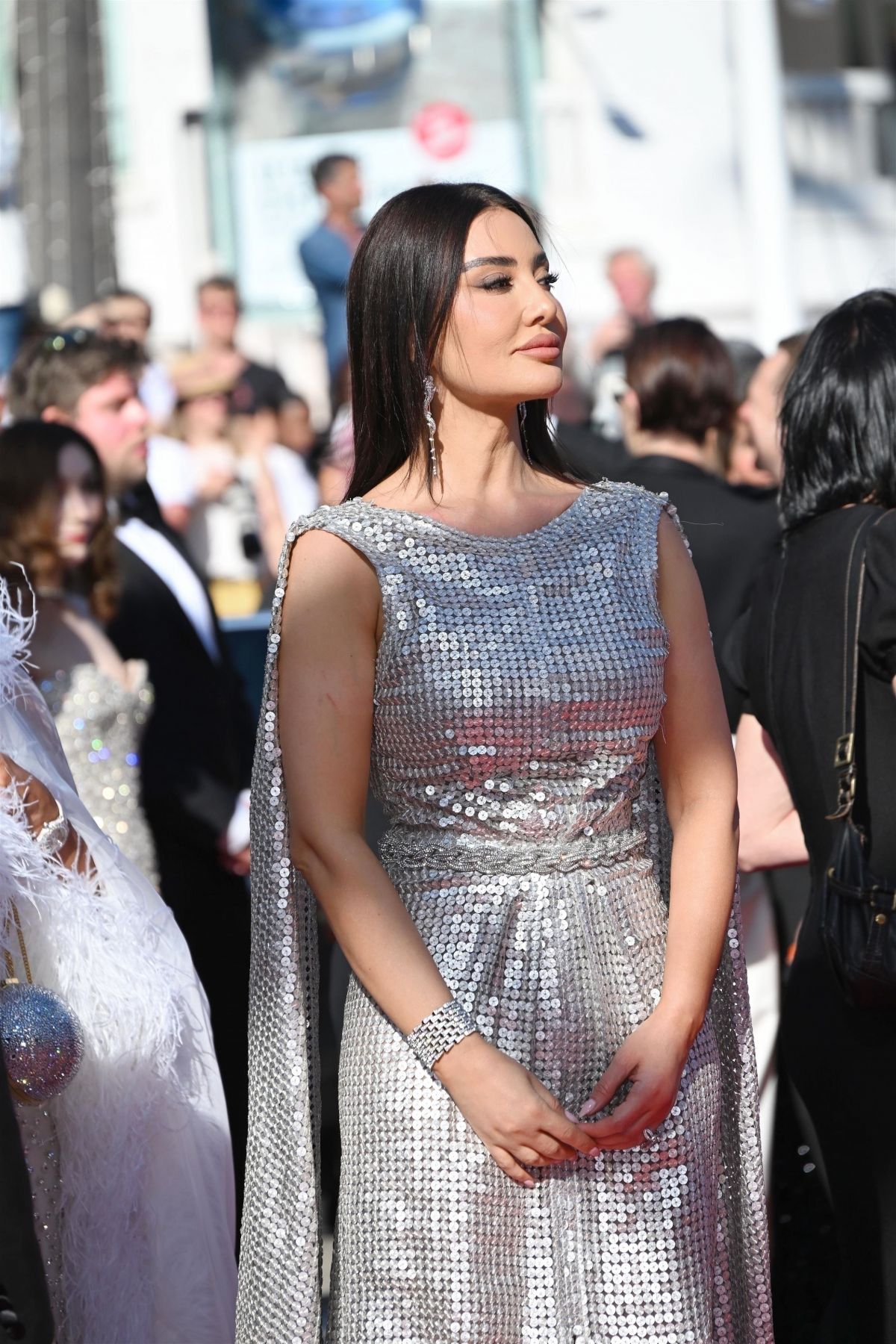 Mayssa Maghrebi at The Count of Monte Cristo Premiere at 77th Cannes Film Festival