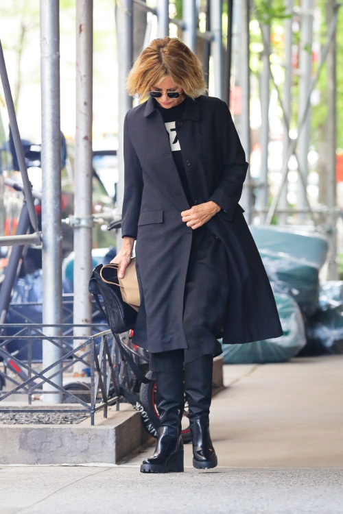 Meg Ryan Leaves Carlyle Hotel After Met Gala Fitting in New York 1