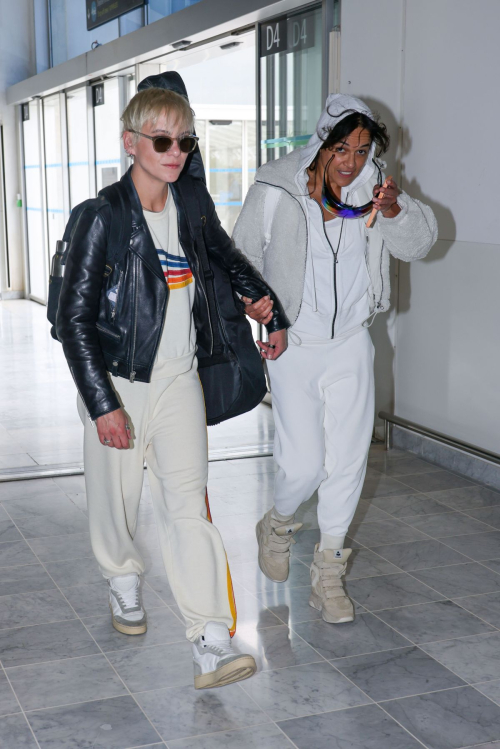 Michelle Rodriguez and Carmen Vandenberg Leaves 77th Cannes Film Festival at Nice Airport 3