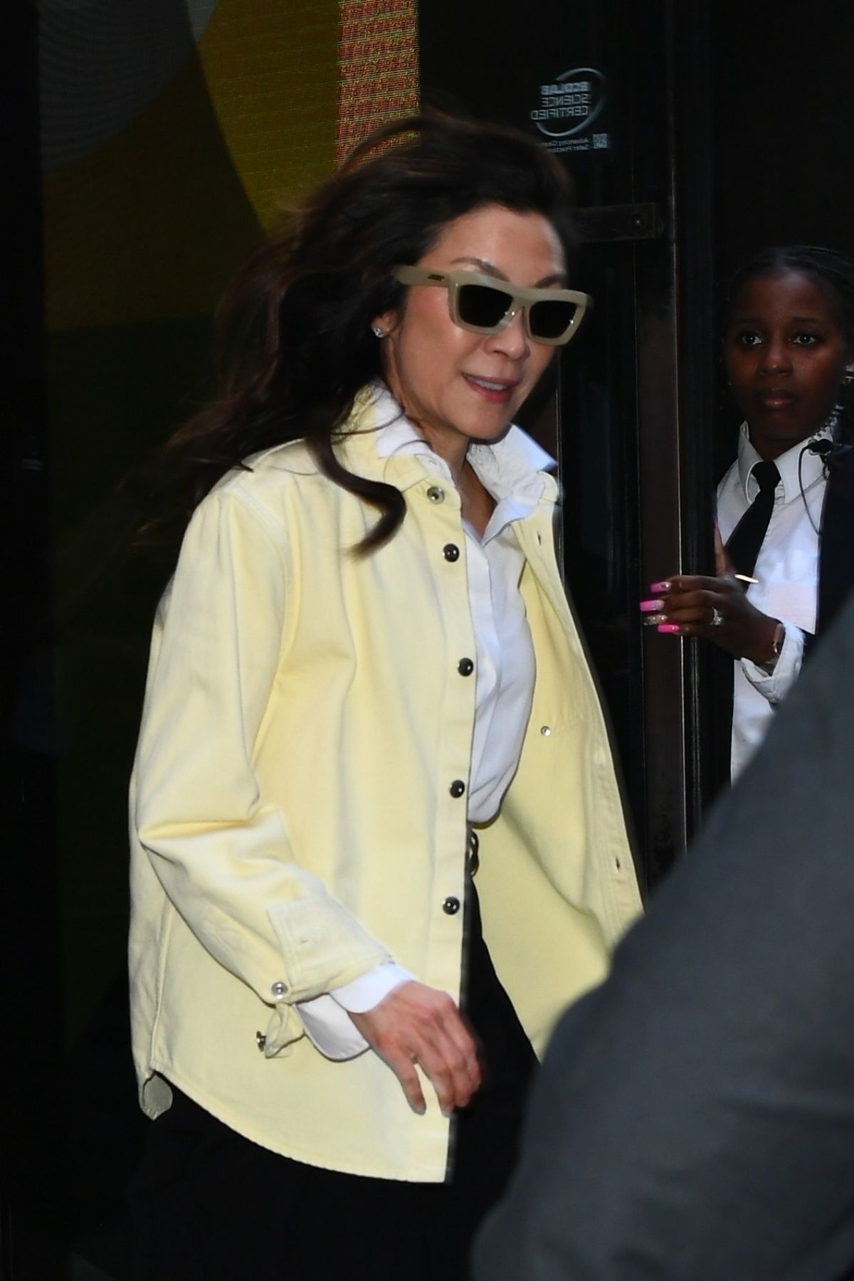 Michelle Yeoh Leaves Global Citizen Event in New York