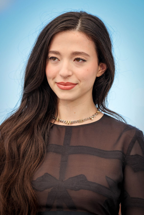 Mikey Madison at Anora Photocall at 77th Cannes Film Festival