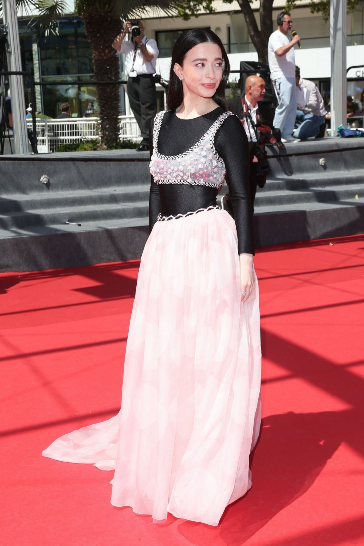 Mikey Madison at Anora Premiere at 77th Cannes Film Festival