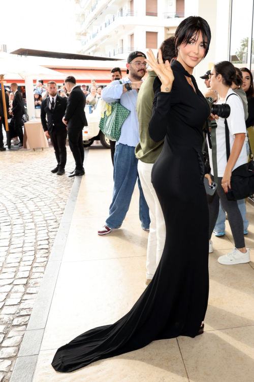 Nabilla Benattia at Hotel Martinez in Cannes 1