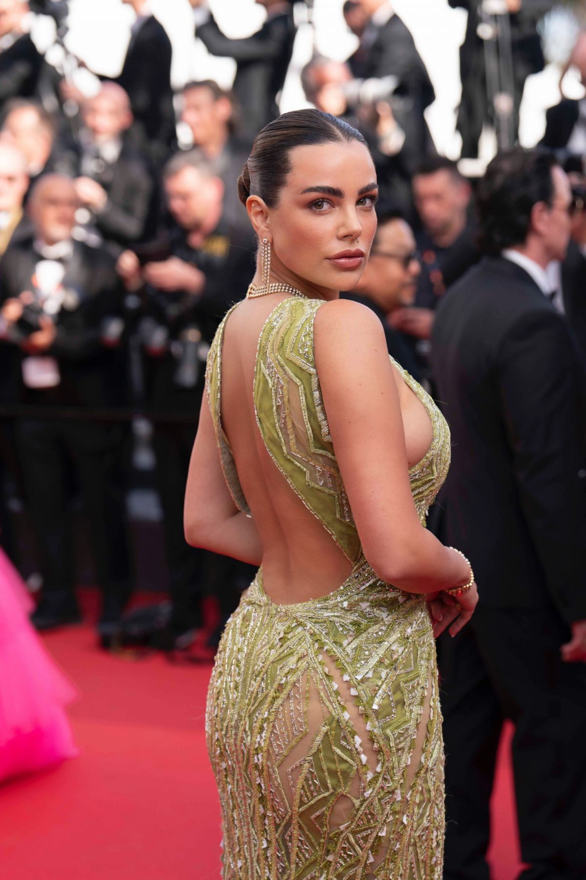 Nadine Mirada at Horizon Premiere at 77th Cannes Film Festival