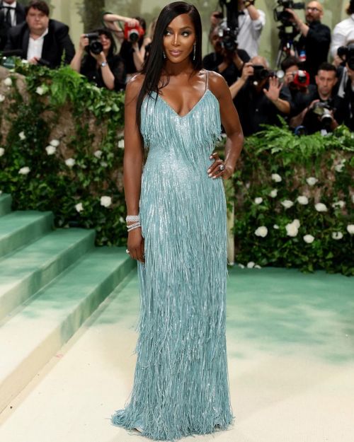 Naomi Campbell spotted in Burberry by Daniel Lee at Meta Gala 2024 2