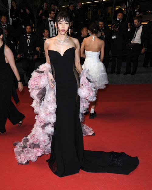 Nesrin Sanad at Parthenope Premiere at 77th Cannes Film Festival 1