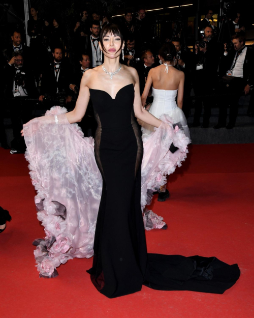 Nesrin Sanad at Parthenope Premiere at 77th Cannes Film Festival 5