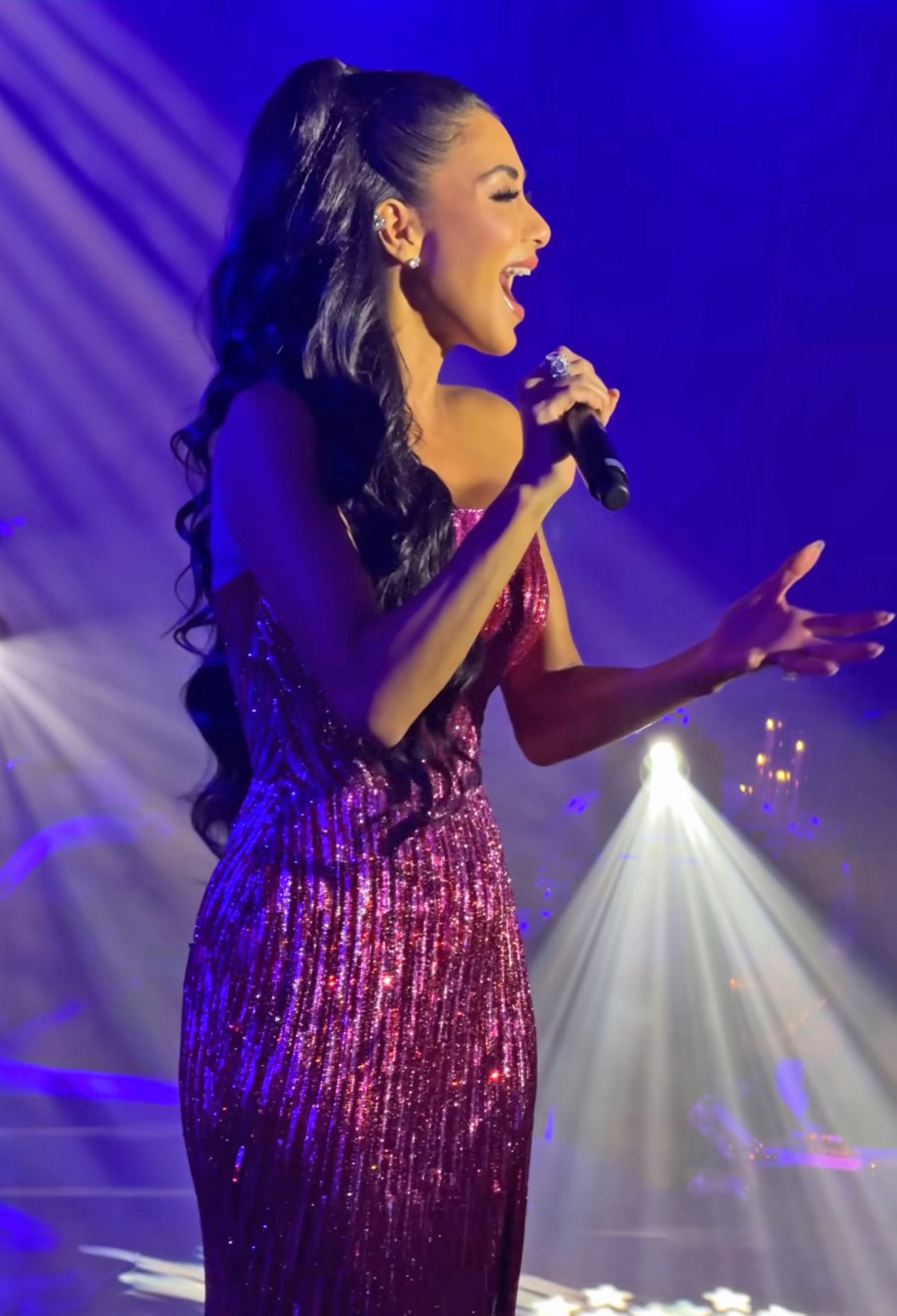 Nicole Scherzinger Performs at Taiss Gala Dinner in Dubai