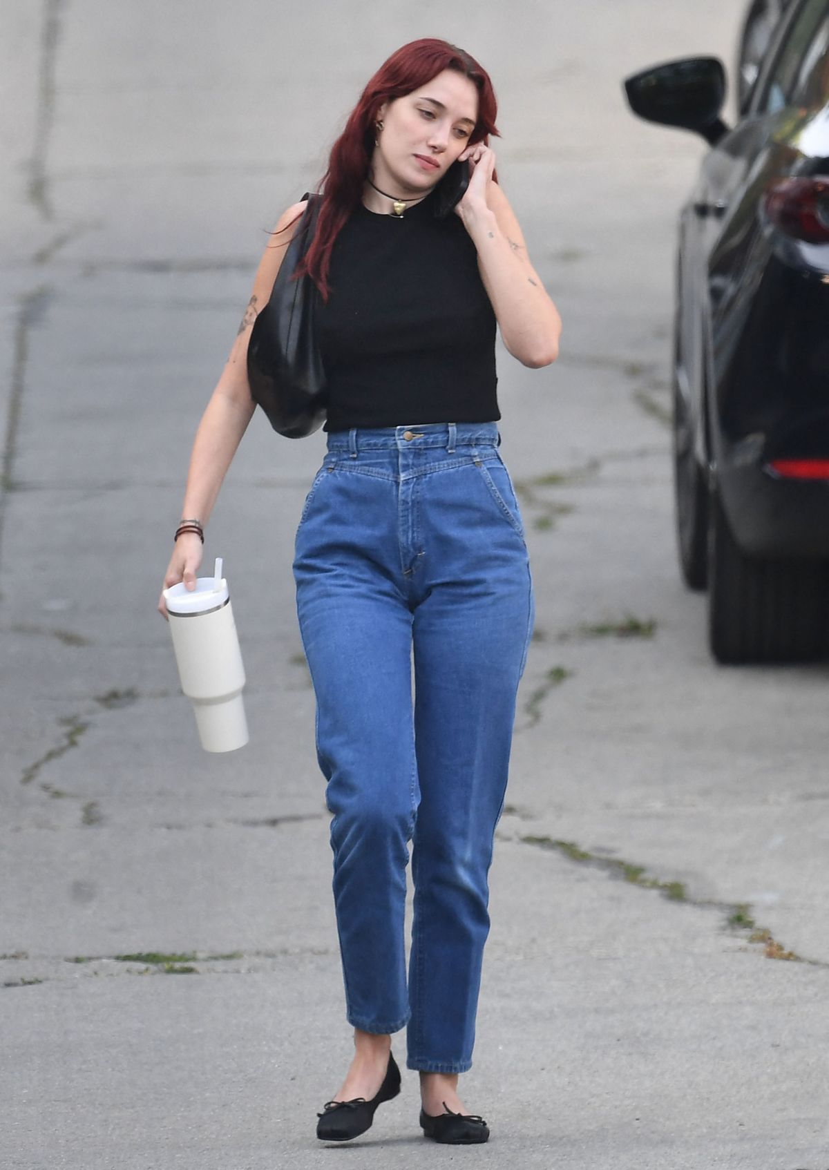 Olivia O’Brien Leaving Recording Studio in Los Angeles