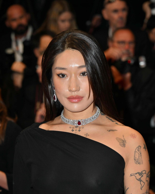 Peggy Gou at The Shrouds Premiere at 77th Cannes Film Festival