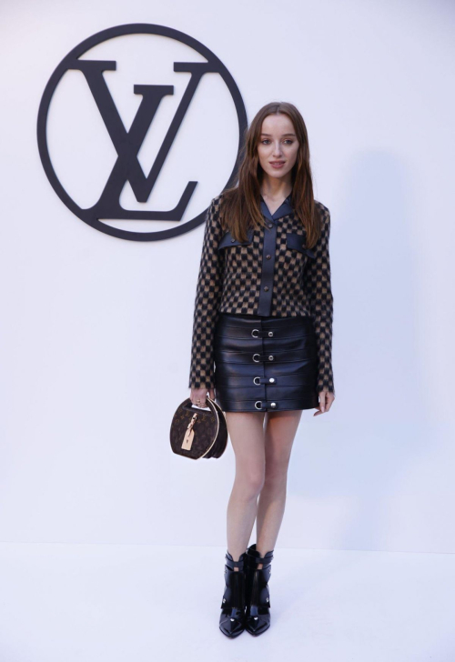 Phoebe Dynevor at Louis Vuitton Fashion Show in Barcelona 2