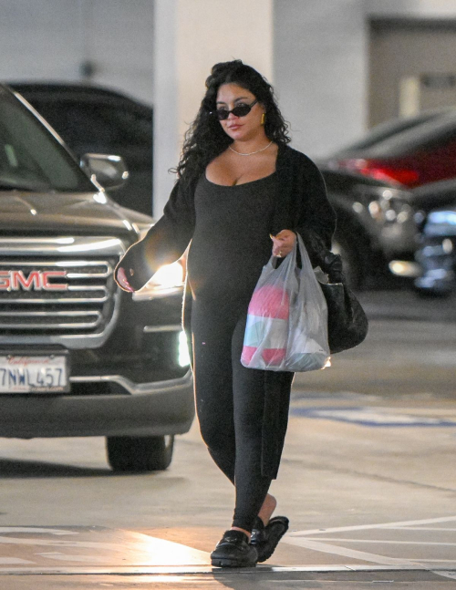 Pregnant Vanessa Hudgens Shopping at Art Supply Store in Los Angeles 2