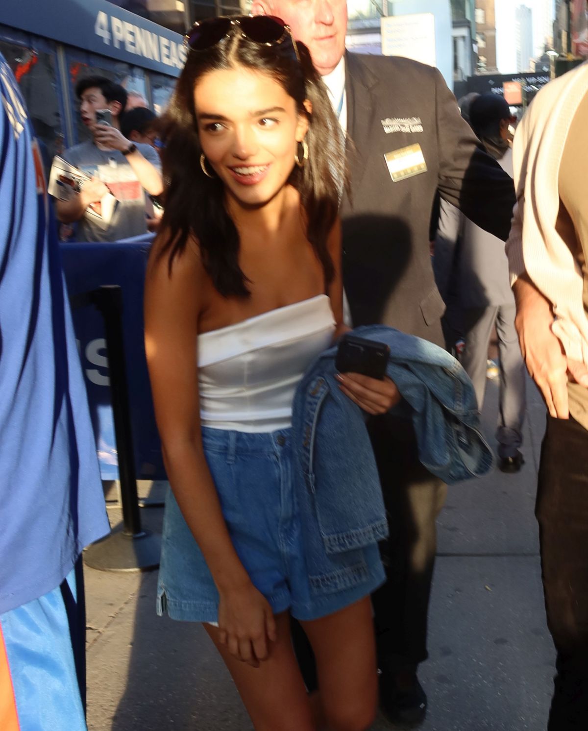 Rachel Zegler Arrives at Eastern Conference Semifinals Game 2 at Madison Square Garden