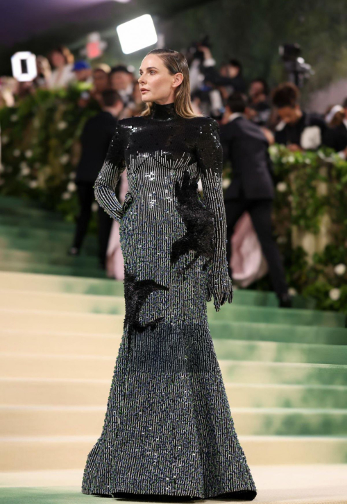 Rebecca Ferguson at Met Gala Celebrating Sleeping Beauties in New York