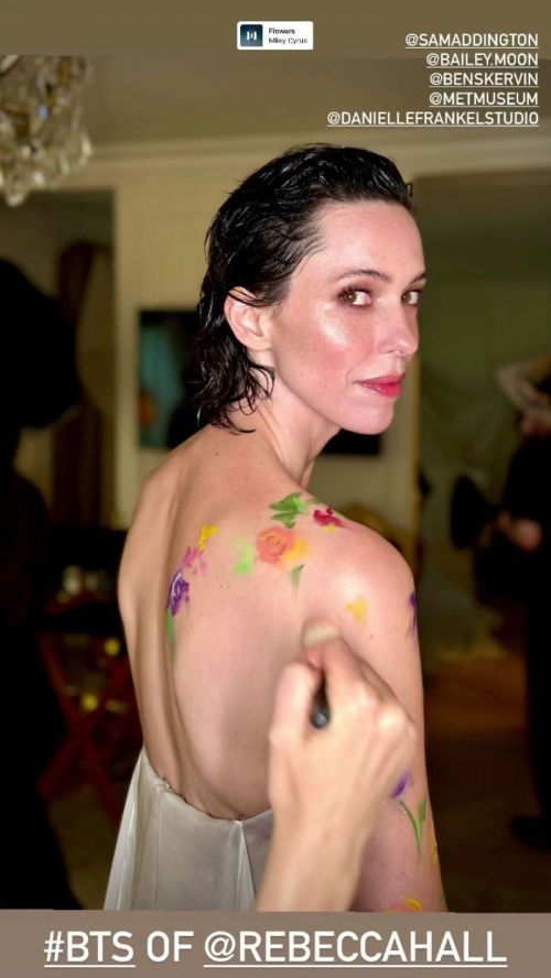 Rebecca Hall Met Gala Outfit for Vogue Magazine 1