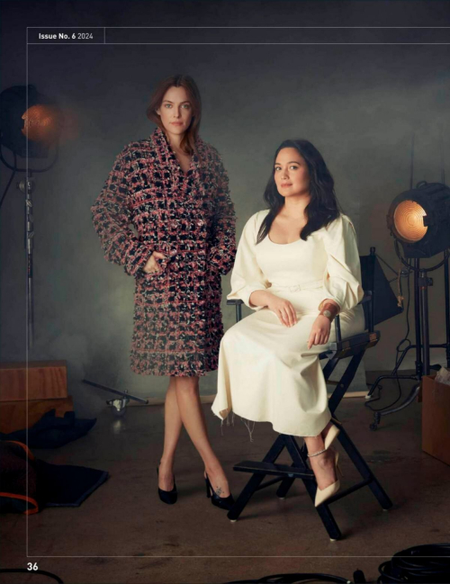 Riley Keough and Lily Gladstone in Emmy Magazine Issue 6 2024 6