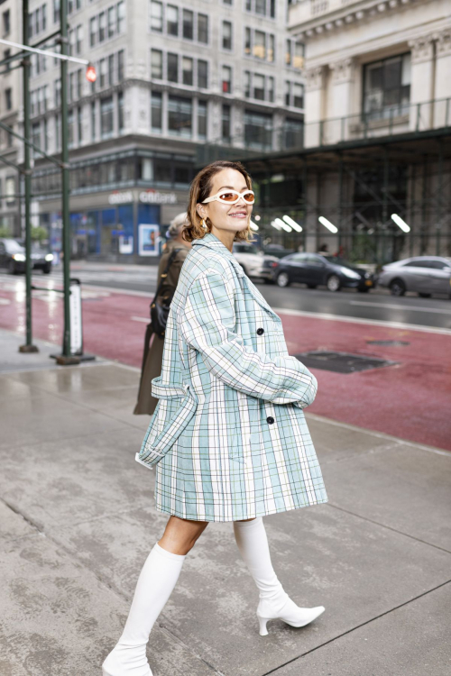 Rita Ora Leaves Hotel for Met Gala Fittings in New York 6