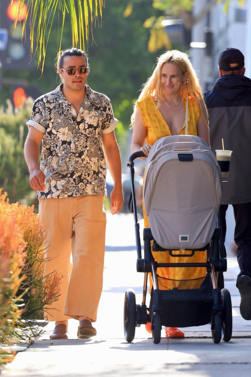 Rumer Willis and Derek Richard Thomas Out with Baby in Los Angeles