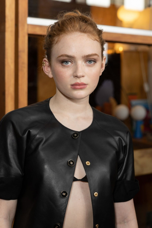 Sadie Sink at Chanel Cruise 2024/25 Fashion Show in Marseille 1