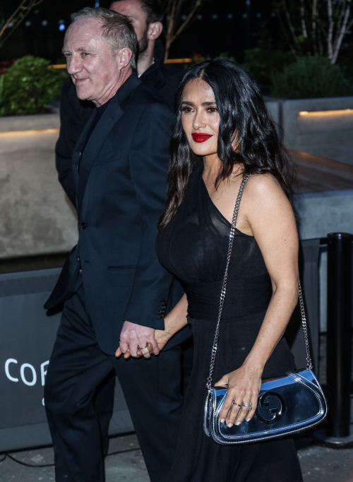 Salma Hayek at Gucci Cruise 2025 Fashion Show at Tate Modern in London 2