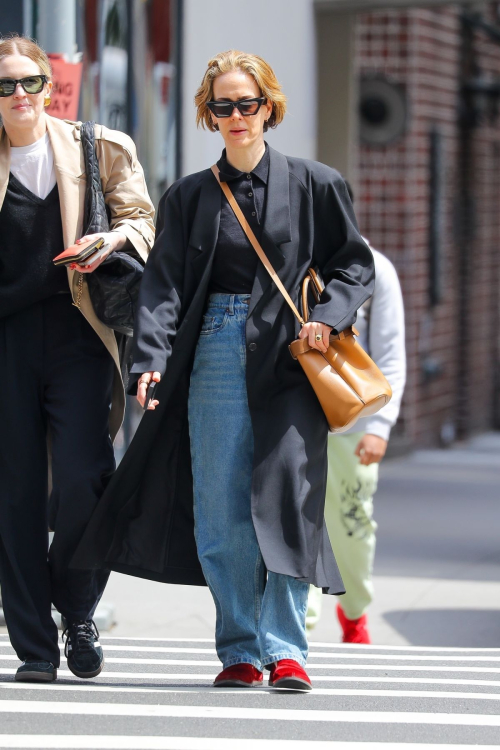 Sarah Paulson at Mark Hotel for Met Gala Fitting in New York 2