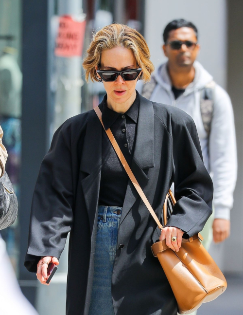 Sarah Paulson at Mark Hotel for Met Gala Fitting in New York 3