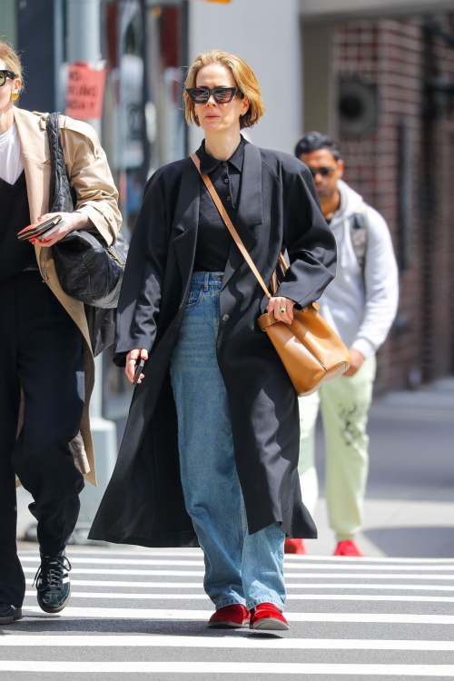 Sarah Paulson at Mark Hotel for Met Gala Fitting in New York 6